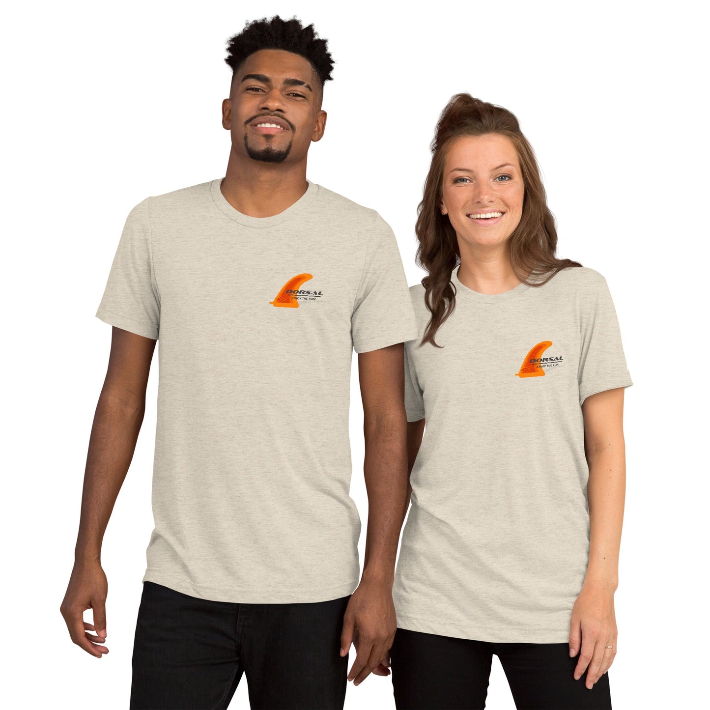 DORSAL Best Fins in the Water Short sleeve T-Shirt
