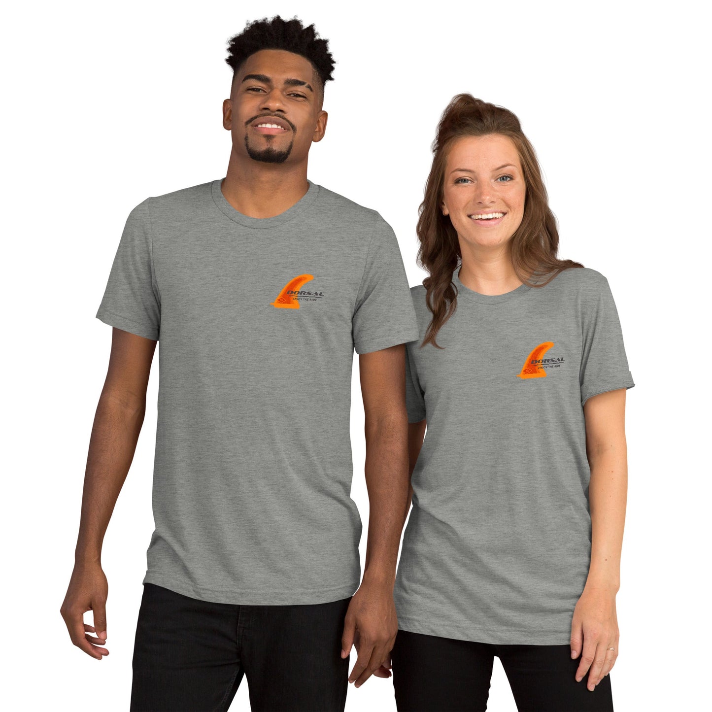 DORSAL Best Fins in the Water Short sleeve T-Shirt