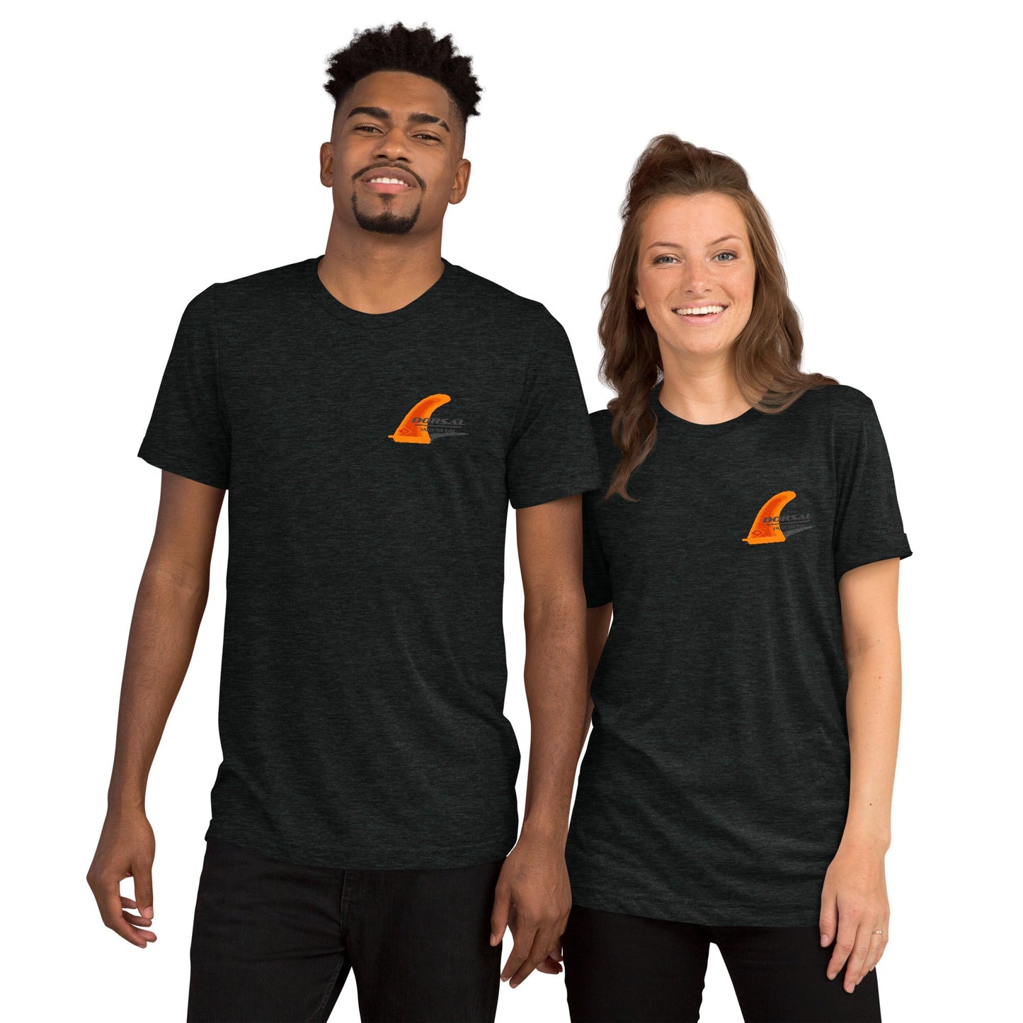 DORSAL Best Fins in the Water Short sleeve T-Shirt