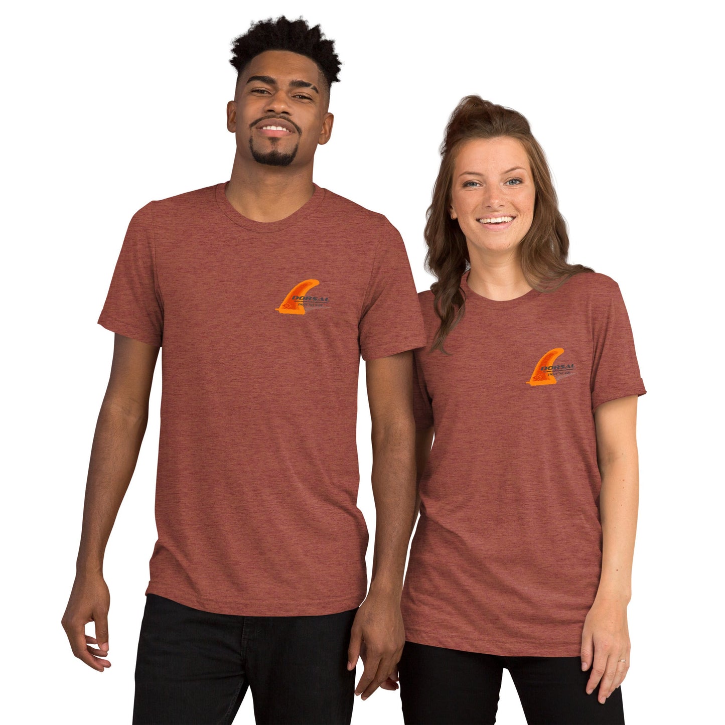 DORSAL Best Fins in the Water Short sleeve T-Shirt