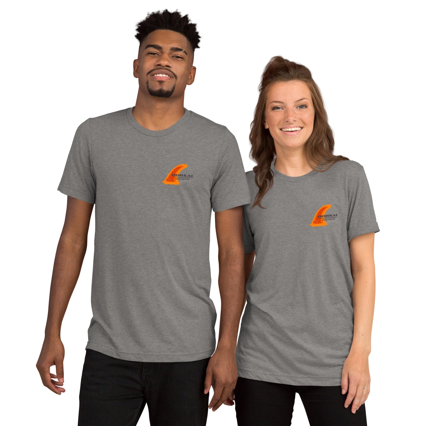 DORSAL Best Fins in the Water Short sleeve T-Shirt