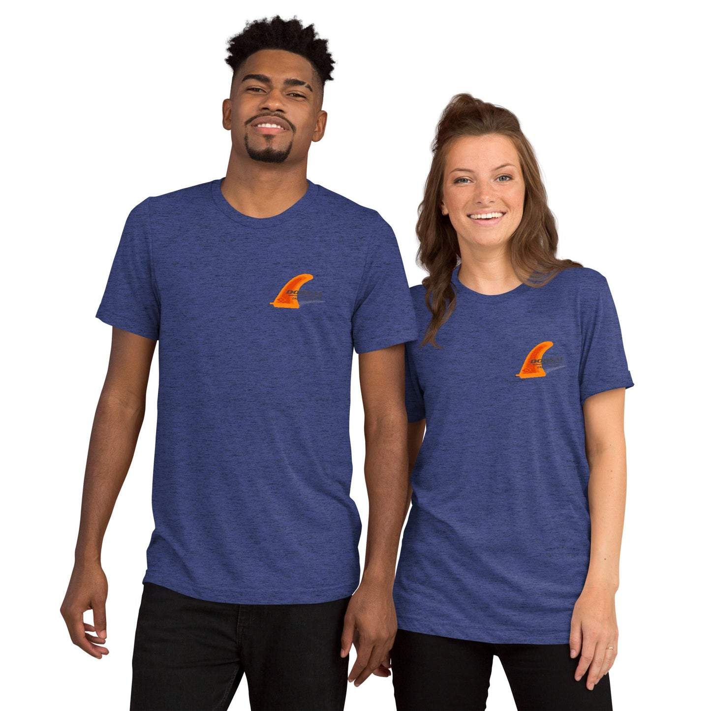 DORSAL Best Fins in the Water Short sleeve T-Shirt