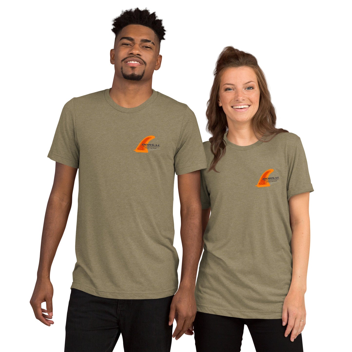 DORSAL Best Fins in the Water Short sleeve T-Shirt