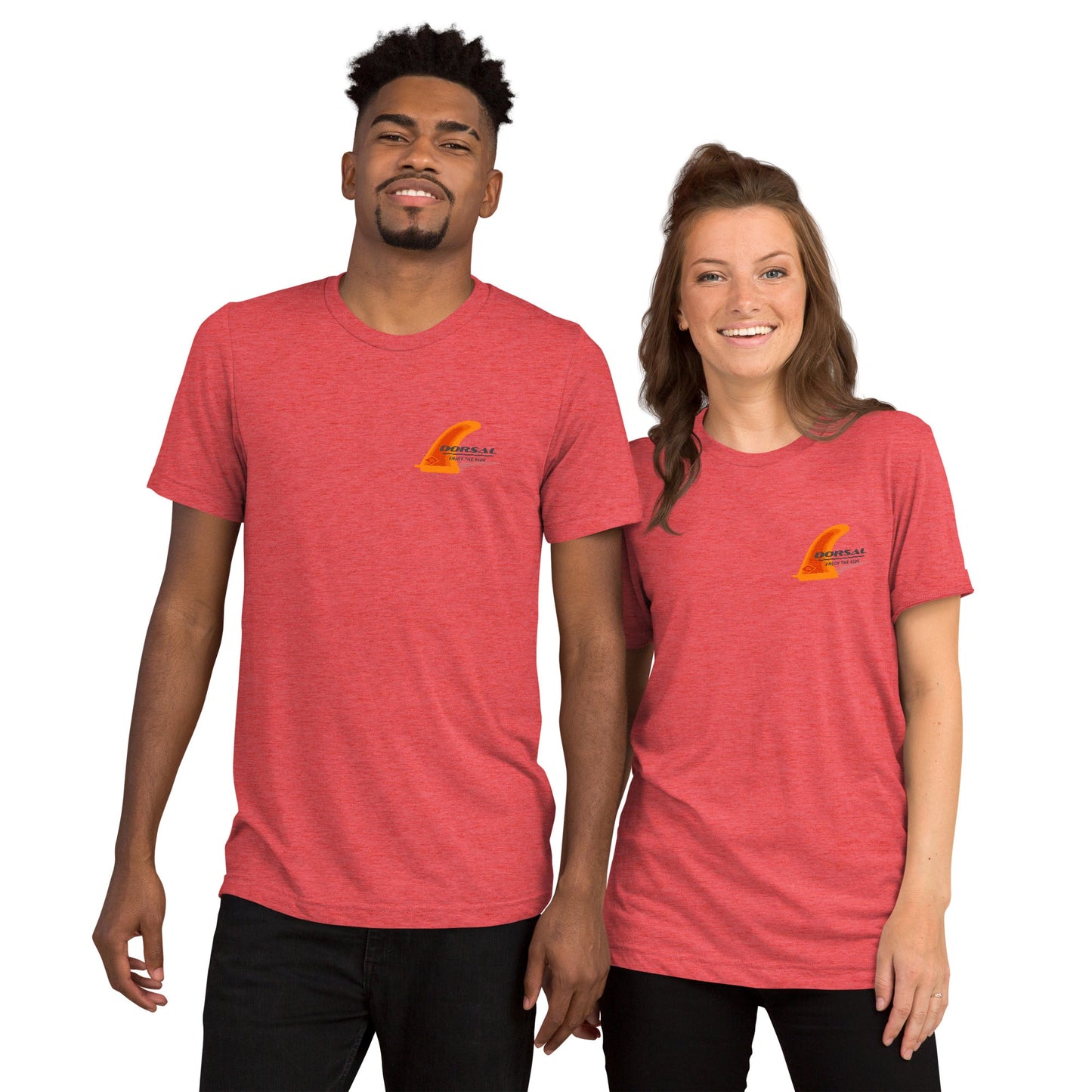 DORSAL Best Fins in the Water Short sleeve T-Shirt