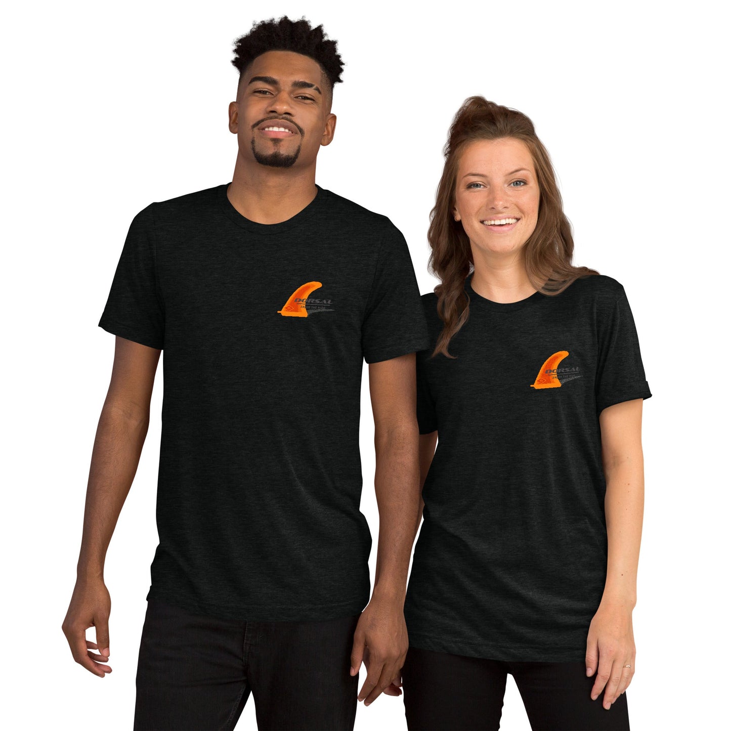 DORSAL Best Fins in the Water Short sleeve T-Shirt
