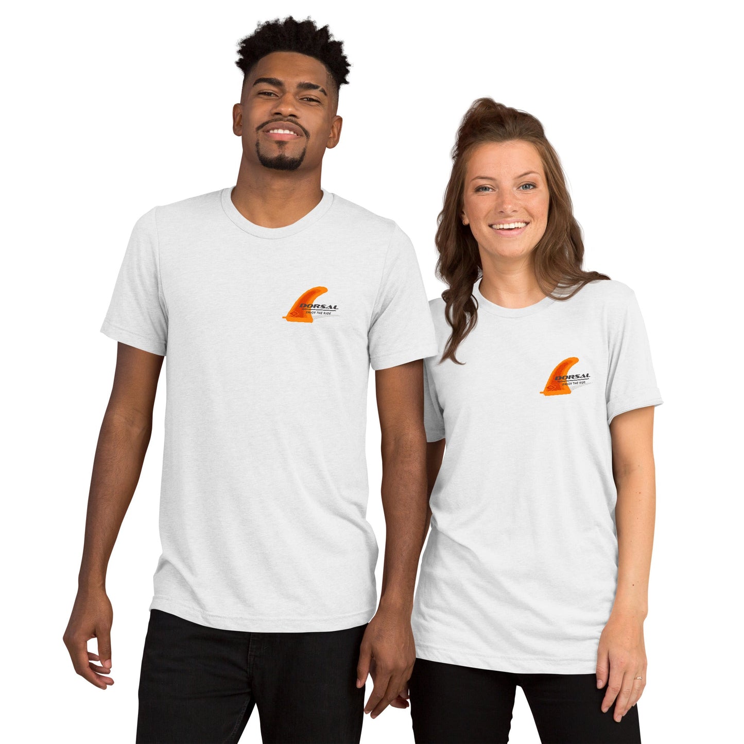 DORSAL Best Fins in the Water Short sleeve T-Shirt