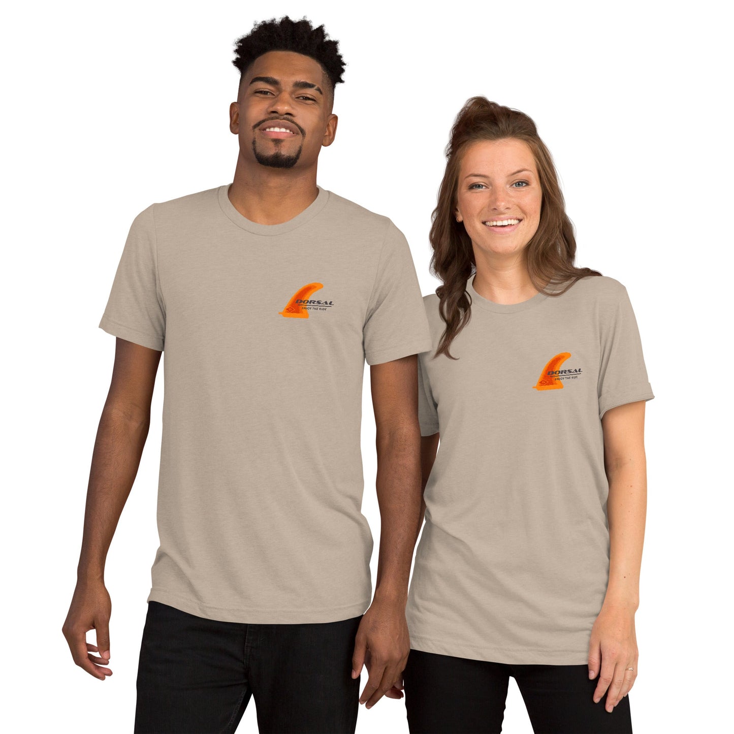 DORSAL Best Fins in the Water Short sleeve T-Shirt