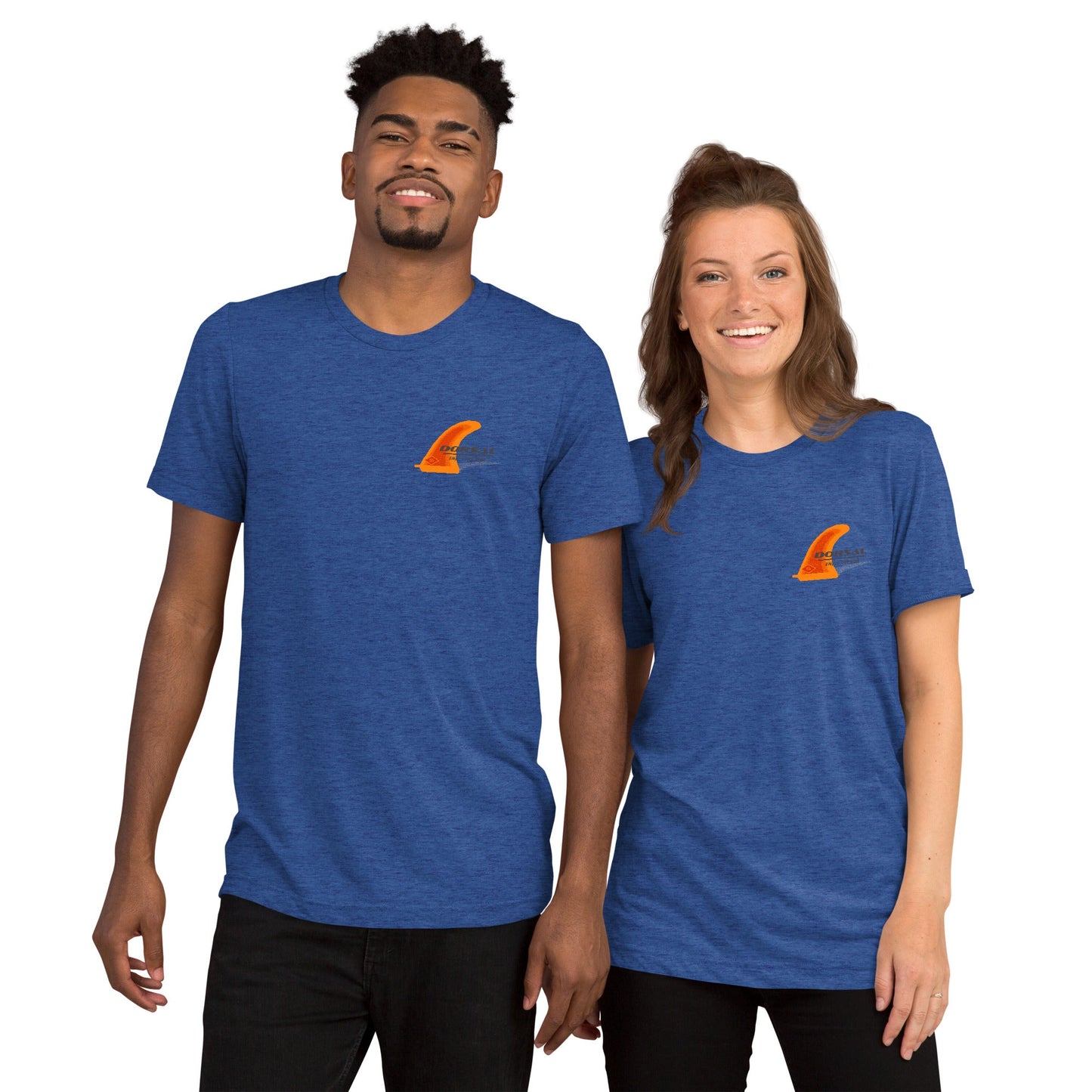 DORSAL Best Fins in the Water Short sleeve T-Shirt